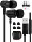 Casque USB avec Microphone pour PC, TITACUTE Magnétique PC d'ordinateur Contrôle du Volume Gamer Ordinateur Portable, Bureau, Chromebook, PS5, Game, Noir