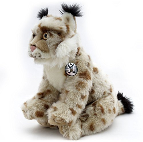 Kuscheltier Luchs sitzend 23 cm Plüschtier * Silas