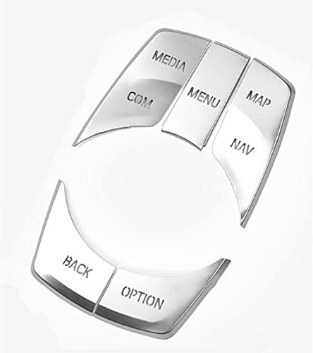 Lyqfff Auto Styling Tür Entriegelungsschalter Taste Abdeckung Trim Griff Schlüssel Aufkleber für BMW 5er G30 G38 2018, Innen Auto Zubehör