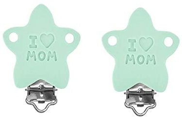Silikon Schnuller Clip, Baby Schnullerclips, Silikon Schnullerketten Clips,Silikon Nuckelclip Halter für Schmerzlinderung Spielzeug Zubehör zu machen