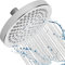Aqua Elegante High Pressure Rain Shower Head - 6 Inch Luxury Rainfall Showerhead - Great Flow And Best Overhead With Adjustable Extension Arm, 1.8 GPM - Chrome & California Certified