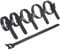 100pcs in Tidy Box, Reusable Cable Ties, Black Strong Adjustable Hook and Loop Cable Fastening Straps, Tidy Wraps, Wire Tie, Cable Organiser for Offices, Home, USB Data Cables Management, 200x12mm