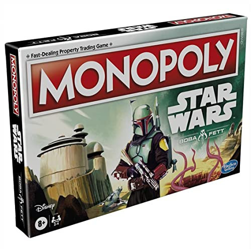Hasbro Monopoli Star Wars Boba Fett, Multicolore, F5394105