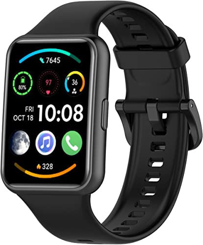 BBZ Cinturino di Ricambio Compatibile con Huawei Watch Fit 2 Cinturino,in Morbido Silicone, per Huawei Watch Fit 2 Smartwatch