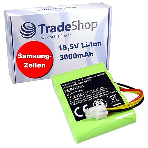 Trade-Shop Li-Ion Akku 18,5V / 3600mAh kompatibel mit Gardena Sileno City 250 15001