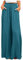 CSKJ Stoffhose Schwarz Damen - Hose Damen Sommer High Waist Plissee Palazzo Hose mit Gummizug Weites Bein Chiffon Freizeithose Elegante Einfarbig Marlenehose für Frauen leichte Sommerhose, Blau, S