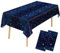 YXHZVON 2 Stück Weltraum Tischdecke Kinder Blau Weltraum Tischdeko Rechteckige wasserdichte Tischdecken Geburtstag Deko für Party Weltraum Thema Geburtstag Jubiläum（274x137 cm）