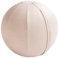 byAlex Ergonomischer Sitzball mit Bezug - 65cm Yoga-Ball für das Büro - Fintess-Ball als Bürostuhl oder Balance-Hocker - Oatmeal Latte