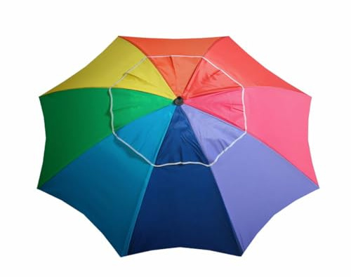 BigBuy Garden Sonnenschirm, mehrfarbig, Ø 180 cm, bunt, Grande
