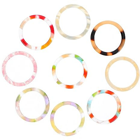 GALPADA Light 18 Stk Ring Einfacher Finger Schmuck Acotar Schmücken Geschmückt Acetatfolie Jahrgang