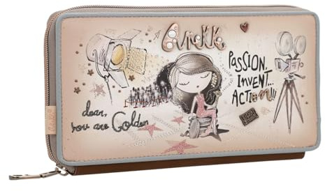 Anekke Hollywood RFID Passport Wallet XXL Multicolor
