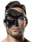 Halloween Masquerade Maske für Frauen Männer Steampunk Cyborg Venetian Mask Halbgesicht Punk -Stil Cosplay -Maske mit elastischen Band Mode Shows Night Club Geburtstagsfeier Halloween Kostümzubehör
