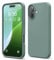 elago Compatible with iPhone 16 Case, Premium Liquid Silicone Case, Full Body Protective Cover, Shockproof, Slim Phone Case, Anti-Scratch Soft Microfiber Lining, 6.1 inch (Midnight Green)