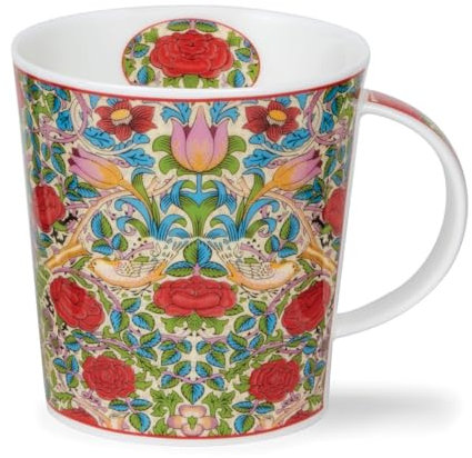 Dunoon Lomond 0,32 l Tasse Kunst und Handwerk Rose