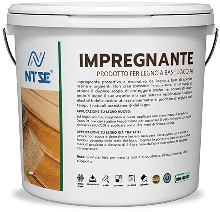 IMPREGNANTE PER LEGNO A BASE D'ACQUA (Rovere, LT 5)