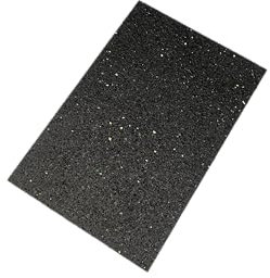 REGUPOL 4 Stück Antirutschmatte Ladungssicherung Gummigranulat Bautenschutzmatte Terassen Pads Antirutschmatte LKW Anhänger PKW Gummimatte (200 x 100 x 8 mm)