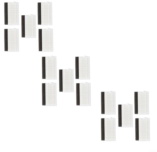 BlesConi Ersatz-HEPA-Filter für Kyvol Cybovac E20 E30 E31 EC30MQ Roboter-Staubsauger, waschbares Staubsammelsystem (15 Stück)