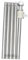 Mikikit 1 Ensemble Mât de Acier Inoxydable Rotatif Enchevêtrement pour Jardin