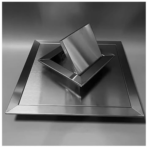 WAHHWF Revisionsklappe Edelstahl-Revisionsklappe 10x10 12x12 14x14 16x16, Drucktyp-Revisionstür, Langlebige wasserdichte Revisionstür, Außen-Revisionsklappe(40x60cm/15.7x23.6in)
