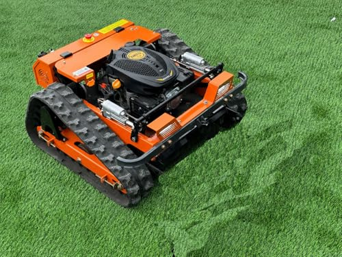 CARTIWELL Ferngesteuerter Motor-Rasenmäher CW-500 orange Böschungsmäher