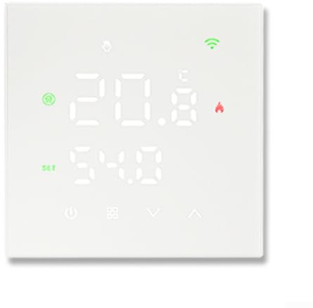 WiFi Programmable Thermostat for Tuya (16A white Electric heating)