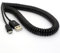HTGuoji 3M/9Ft Coiled USB zum Mikro-USB-Kabel-Frühlings-Spirale USB 2.0 Mann zu den Mikro-B-männlichen Verbindungsstück-Daten synchronisieren und laden Daten-Verlängerungs-Schnur