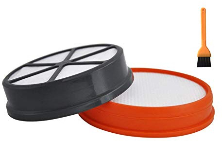 EZ SPARES 2PCS Hoover Compatible Filter Kit UH72400, UH72400, UH72401, UH72402, UH72405, UH72406, UH72409 Upright Vacuums Attachment Replaces Part # 440003905 and 303903001.