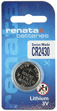 Set di 20 batterie Renata CR2430 – Single Blister – 3 V Litio