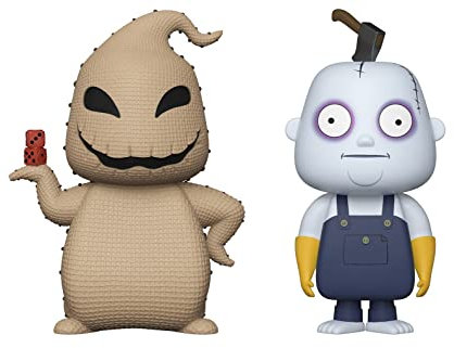 Funko 34000 VYNL 4 Inch 2-Pack: Disney: NBX: Oogie Boogie and Behemoth