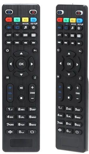 Alkia Remote Control Compatible with Mag Box Remote Control for Mag250 Mag254 Mag255 Mag256 Mag257 Mag260 Mag270 Mag275 Mag322 Mag349 Mag350 Mag351 Mag352 Mag420 Mag520 Mag540 Mag544 IPTV TV Box