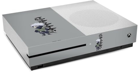 DeinDesign Autocollant Compatible avec Microsoft Xbox One S Sticker Film Autocollant Produit sous Licence Officielle Naruto Shippuden Kakashi