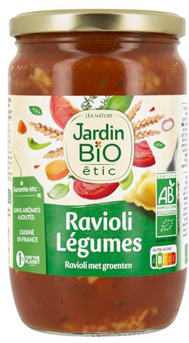 Jardin BiO étic - Ravioli Légumes 675g - bocal
