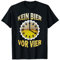 Kein Bier vor Vier Uhr Saufen lustiges Feierabend Bier T-Shirt