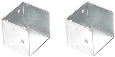 Just Accessories® Heavy Duty Bed Brackets Fittings Connectors Centre Support Cubes Hook Hinge Set (2 Centre Support Cubes ONLY)
