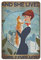 Metal Tin Sign Cat And She Lived Happily Ever After Vintage Art Poster Retro Iron Painting Wall Decor Art Gift Outdoor Cafe Bar Garage Farm Decoration 12x8