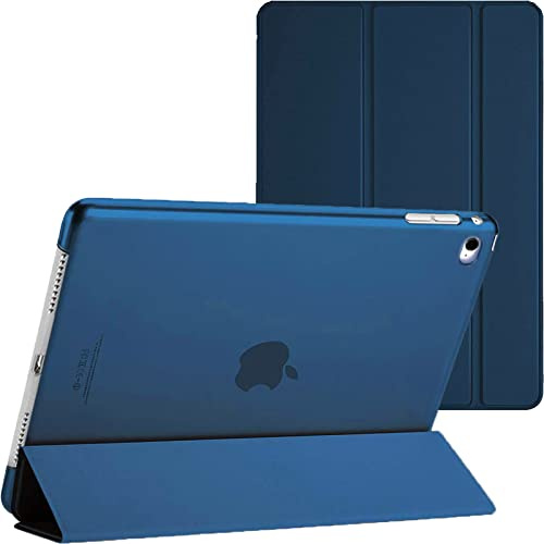 Smart Magnetic Stand Case Only For Apple iPad Mini 4th and 5th Generation Released in Year 2015 and 2019 (Blue)