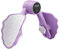 Perfeclan Beckenbodentrainer mit LCD-Display, Beinpresse, Korrektur-Bodybuilding, tragbare, leichte Heimtrainer-Ausrüstung für Frauen , Violett