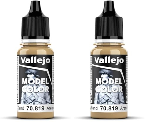 Vallejo Model Color 17 ml Acrylic Paint - Iraqi Sand (Pack of 2)