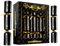 KreativeKraft Christmas Crackers Deluxe Pack von 10 Premium Knallbonbons Weihnachts Cracker - Kleine Geschenke Weihnachten, Weihnachtsfeier Geschenke