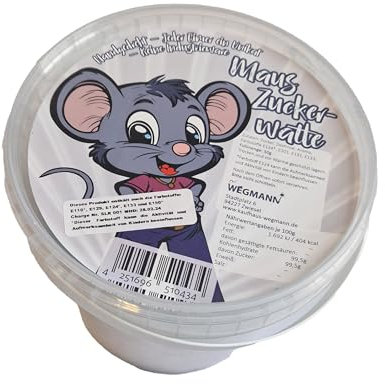 Zuckerwatte | Mauszuckerwatte im Eimer | 50g