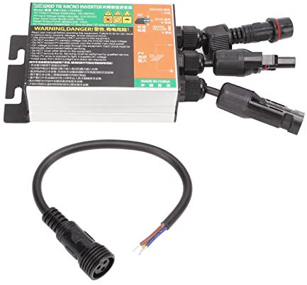 YUMILI Micro onduleur Solaire Mppt 180 W 230 V avec Connexion au réseau Onduleur sinusoïdal Pur pour Petits systèmes solaires Grid Tie Micro Inverter Entrée PV DC16-26V AC220V