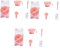Housoutil Face Spatula 3 Sets Ladies Suits Tools Spatula Measuring Spoons Applicator Mixing Kit Facial Bowl Facemask Mixing Tool Measuring Cup Jelly Tool Modeling Brush Skin Care Kit