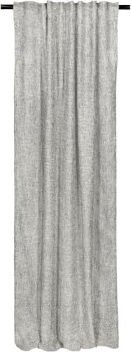 Schöner Wohnen Vorhang mit verdecktem Schlaufenband Bright Farbe grau Größe 130x250
