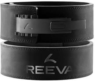 Reeva - Gewichthebergürtel – Nubik mit verstellbarer Schnalle – 13 mm – Lifting belt - XL
