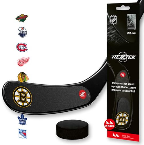 Rezztek Édition NHL – Alternative au ruban pour bâton de hockey, Grip de performance pour lame de bâton de hockey, Pour lames de bâtons de hockey sur glace et de rue, Utilisé par des joueurs de la NHL