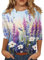 Sweat Femme Kawaii,Chemisier Coton Blouse Sexy Femme Haut Manche Longue Femme Chemise Femme Bucheron Chemises Femme Robe Sweat Femme(Violet,3XL)