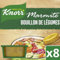 KNORR - marmite bouillon de légumes - riche en goût et à la texture fondante - sans conservateur - 8 capsules