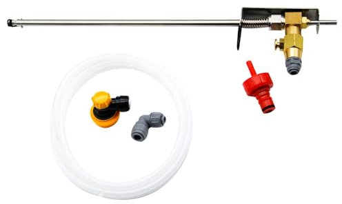 LXYTT Pistola De Cerveza, Llenadora De Botellas Pistola De Cerveza Acero Inoxidable Plateado