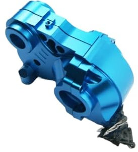 3 Abschnitt Diff Differential Getriebe Fall for HPI for Rovan KM for Baja 5B 5T 5SC Buggy LKW 1/5(Blauw)