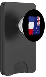 Demi drapeau France Nouvelle-Zélande Amitié PopSockets PopWallet pour MagSafe